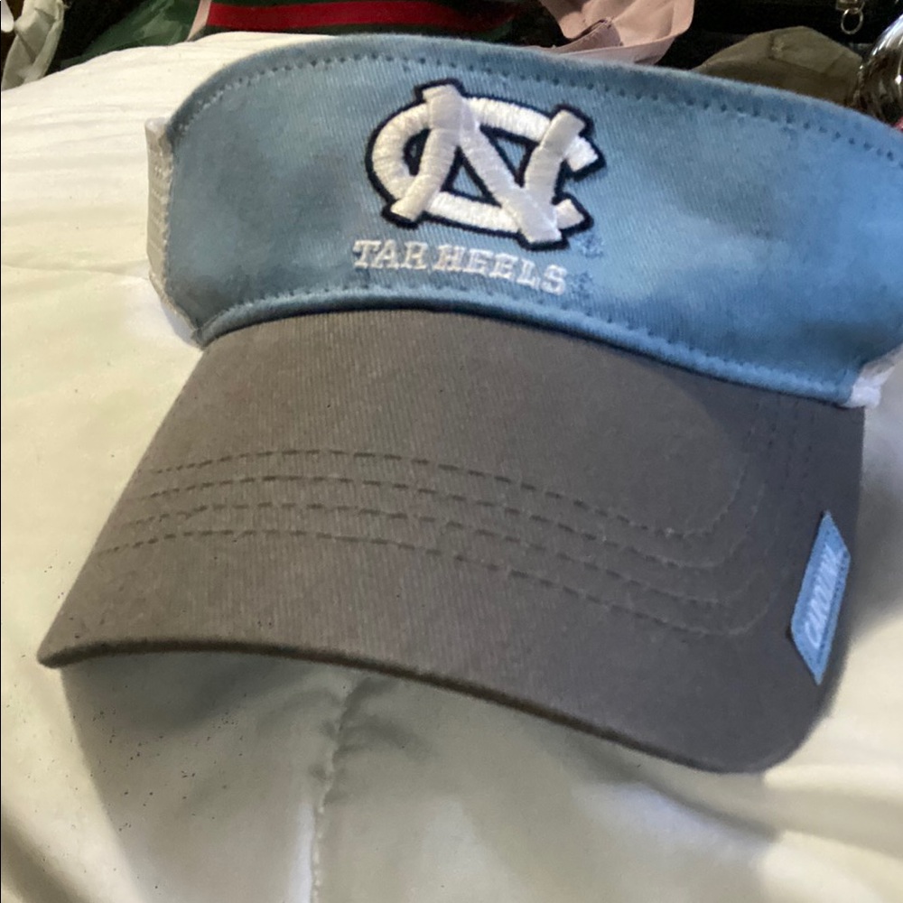 Carolina Blue and Gray Tar Heels Visor